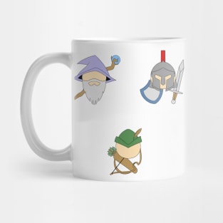 Wizard Knight Archer Mug